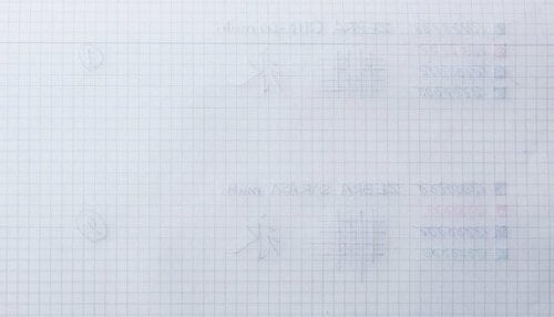 ②うすい手帳用紙でも 裏移りが気になりません イメージ