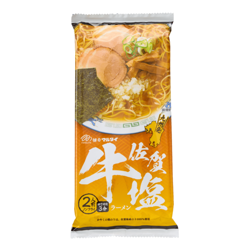 マルタイラーメンおすすめ マルタイ 佐賀牛塩ラーメン  イメージ