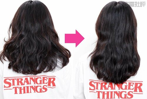 【仕上がり】ブラシを通すと即ストレートに！ ブラシアイロンおすすめ イメージ