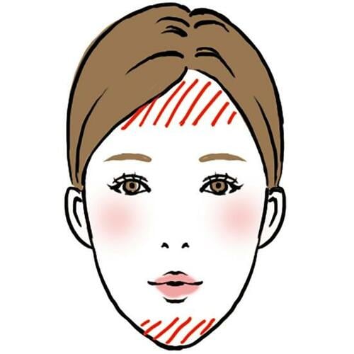 面長さん シェーディングおすすめ イメージ
