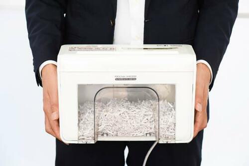 「極小裁断」でCD・DVDも対応ナカバヤシ2WAYシュレッダ イメージ5