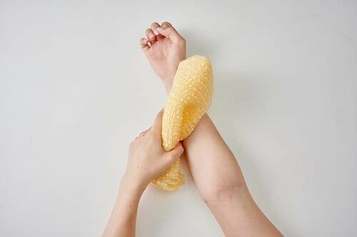 ▼肌あたり ボディタオルおすすめ イメージ