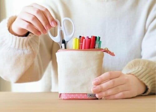出しやすく収納力もアリ! サンスター文具「デルデ girly」