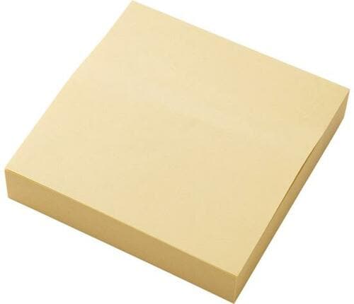 キャンドゥ:貼ってはがせるふせん　大切な伝言やメモに最適　イエロー:文房具