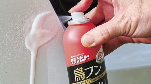 スプレーして数分放置するだけでOK イメージ