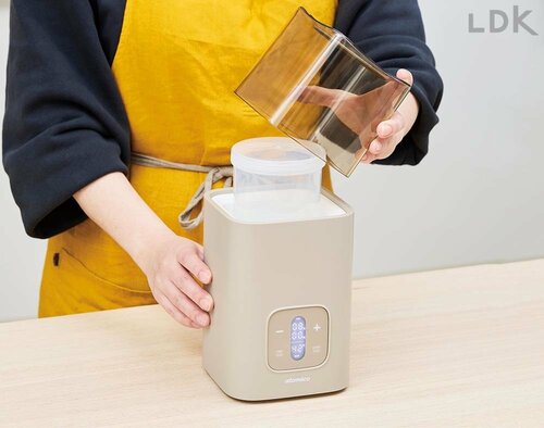 3:本体にセットしてカバーを付ける ヨーグルトメーカーの新製品レビューおすすめ イメージ