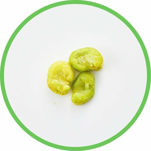 栄養補助スナックおすすめ カルビー miino(ミーノ) そら豆 しお味 イメージ2