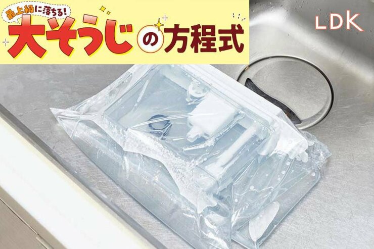 製氷機って掃除してる？ ヌルヌル&冷蔵庫臭を“つけ置きでさっぱり”させる方法【LDK大掃除】