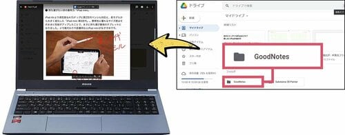 2：クラウド経由でWindowsに自動ダウンロード イメージ
