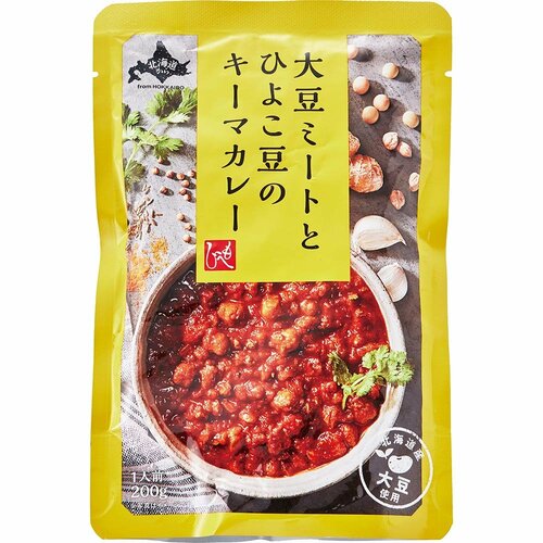 32位: もへじ「大豆ミートとひよこ豆のキーマカレー」 カルディおすすめ イメージ