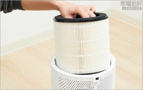 フィルターの交換目安は2年(フィルターの年間コスト:約1900円(検証時)) 空気清浄機おすすめ イメージ