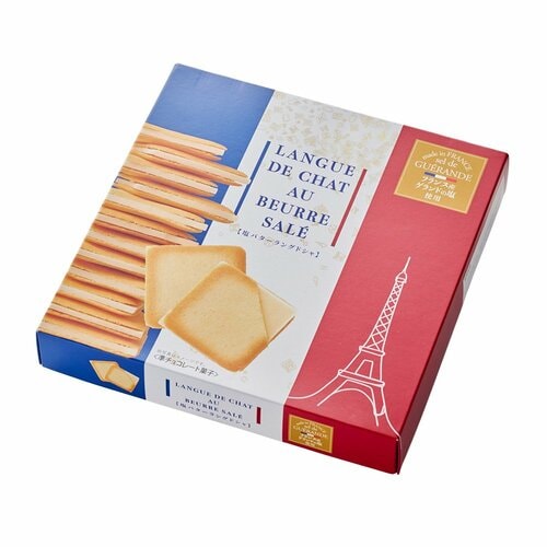 羽田空港で買えるお土産おすすめ 長登屋 塩バターラングドシャ イメージ1