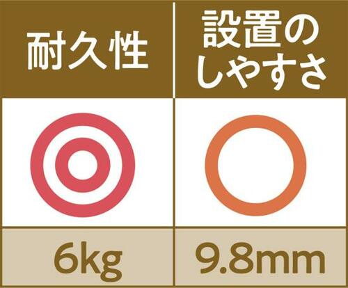 耐荷重は合格点!強力に支えるフルネス