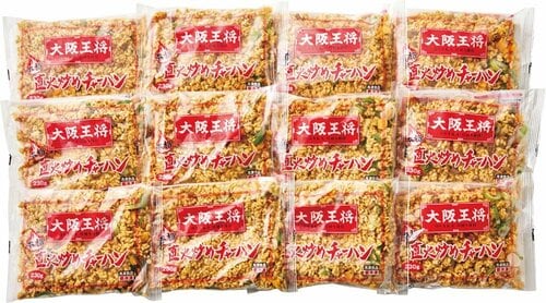 見た目の印象より味が淡白 大阪王将「直火炒めチャーハン」 イメージ