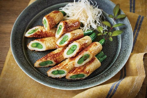 【おすすめレシピ】いんげん詰めのちくわ照り焼
