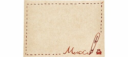 ほんの一工夫でほっこりメッセージカード
