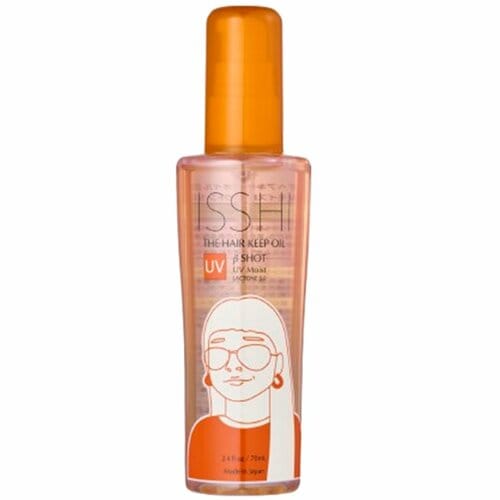 ヘアオイルおすすめ イッシ ザ ヘアキープオイル βショット UVモイスト ラクトン5.0 イメージ