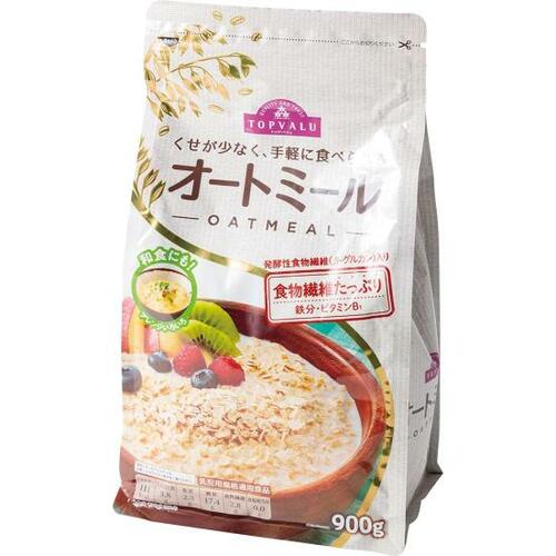 トップバリュ「オートミール」はねばり気あり イメージ