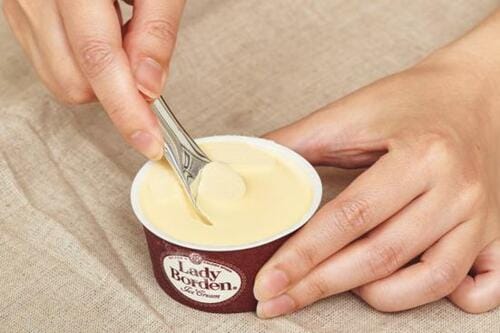 そこでおすすめなのが熱伝導の良いアイスクリームスプーン！ イメージ