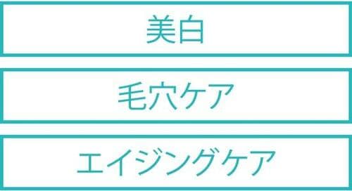 アンチエイジング効果が期待できる成分が豊富! イメージ