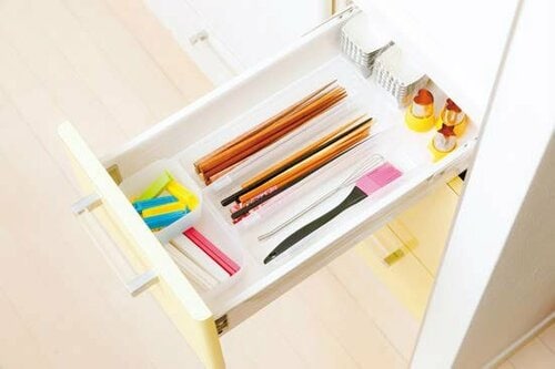 使いにくい備え付けの仕切りは思い切って外しちゃいましょう!