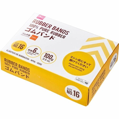 ダイソー ゴムバンド No.16 イメージ1