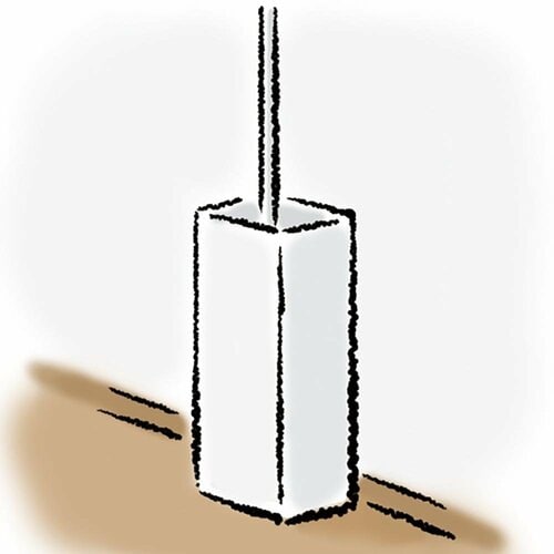 掃除道具は壁と床に同化させて存在感ゼロに イメージ2