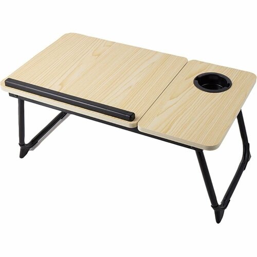 スリーコインズおすすめ スリーコインズ  角度調節付き折りたたみテーブル イメージ1