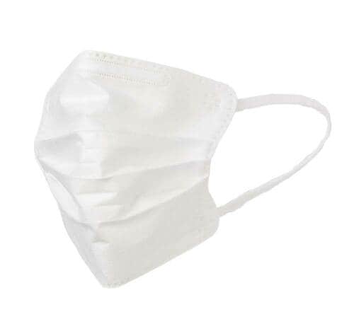 呼吸しやすいマスクおすすめ 医食同源ドットコム 立体型プリーツマスク(ゆったりフィット) イメージ2