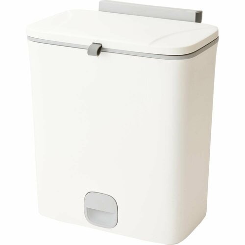 キッチン壁掛けゴミ箱おすすめ KITASST ふた付きゴミ箱 10L インナー付き イメージ