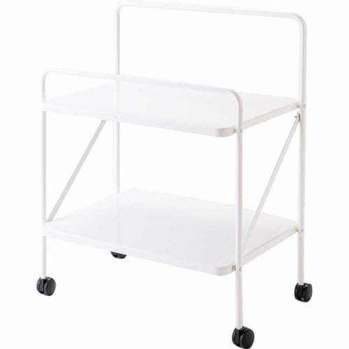  イケア イェルローサ ソファサイドテーブル キャスター付き イメージ1