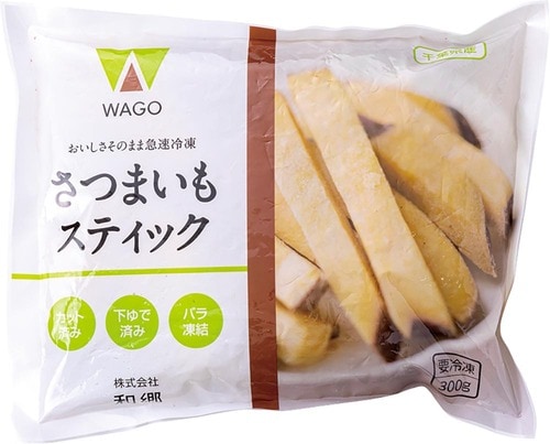 さつまいもの甘みと旨みがたっぷり！ 和郷「さつまいもスティック」 冷凍野菜おすすめ イメージ