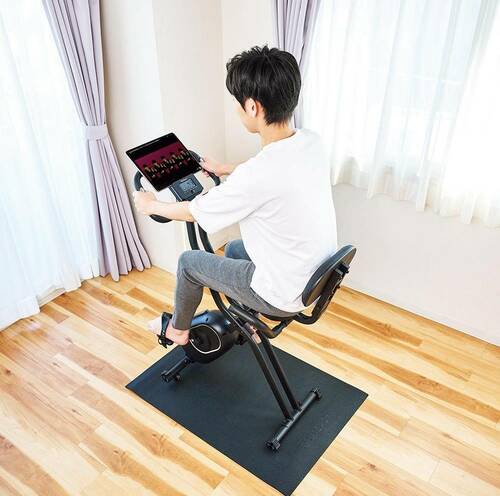 リニューアルで収納性も進化したフィットネスバイクの王者! STEADY「フィットネスバイク 背もたれ付き ST120」おすすめ イメージ