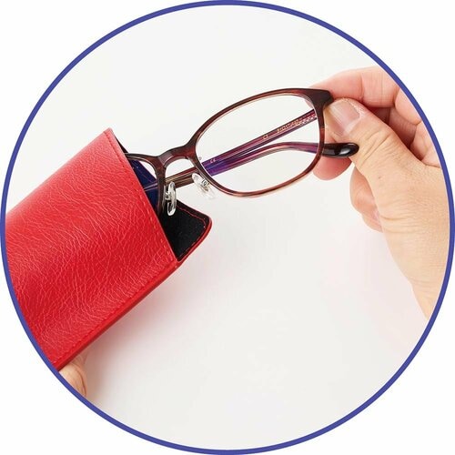 携帯に便利なケース付き 老眼鏡おすすめ イメージ