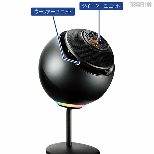 同軸2WAY配置が特徴 パソコンスピーカーおすすめ イメージ