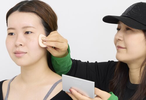 テスト2：質感 パウダーファンデーションおすすめ イメージ