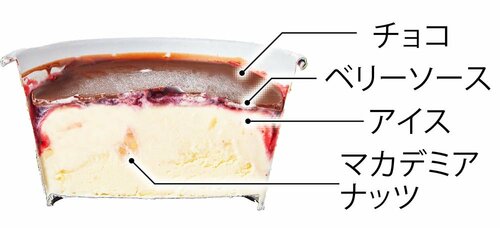 おすすめポイント1:4層の仕掛けで非の打ち所のない極上体験 アイスクリームおすすめ イメージ