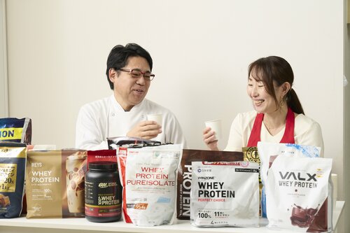 テスト2:味 プロテインおすすめ イメージ