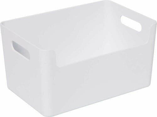 27位: ニトリ「整理バスケット Nブラン S・M(ホワイト)」 収納ボックスおすすめ イメージ2