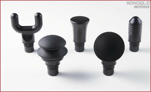 アタッチメントの種類が豊富! マッサージガンおすすめ イメージ
