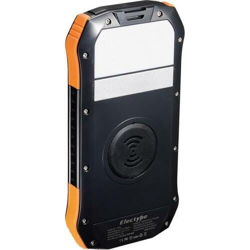 Electype:モバイルバッテリー F16W:ソーラー充電器