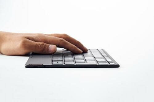 レノボのミニキーボードの操作1