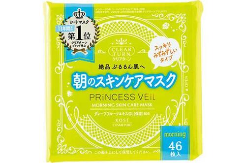 コーセーコスメポート:クリアターン プリンセスヴェール モーニングスキンケアマスク:パック