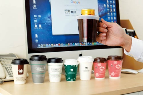 あらゆるコンビニコーヒーを飲み頃温度でキープ!