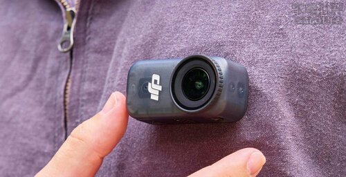 DJIロゴが主張する アクションカメラおすすめ イメージ