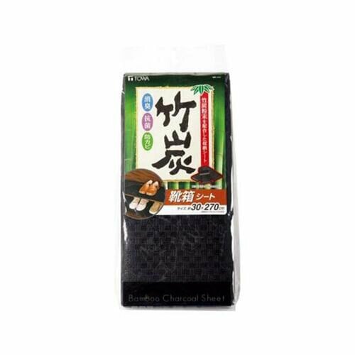 下駄箱用置き型消臭剤おすすめ 東和産業 BCS 竹炭 靴箱シート イメージ1