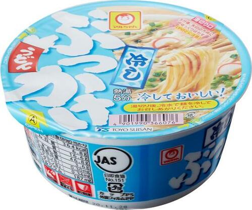 温かい方が正直おいしい 東洋水産「マルちゃん 冷しぶっかけうどん」 イメージ