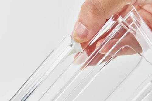 D評価: 両面テープ式 伊勢藤「冷蔵庫トレーワイド」 収納ケースおすすめ イメージ2