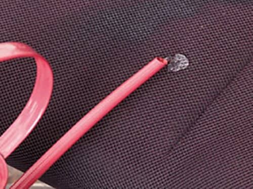 ソファで検証!水滴は転がるか? イメージ6