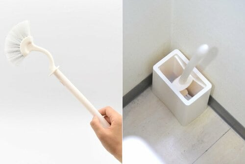 ケースに引っ掛けるだけで収納できる トイレブラシおすすめ イメージ